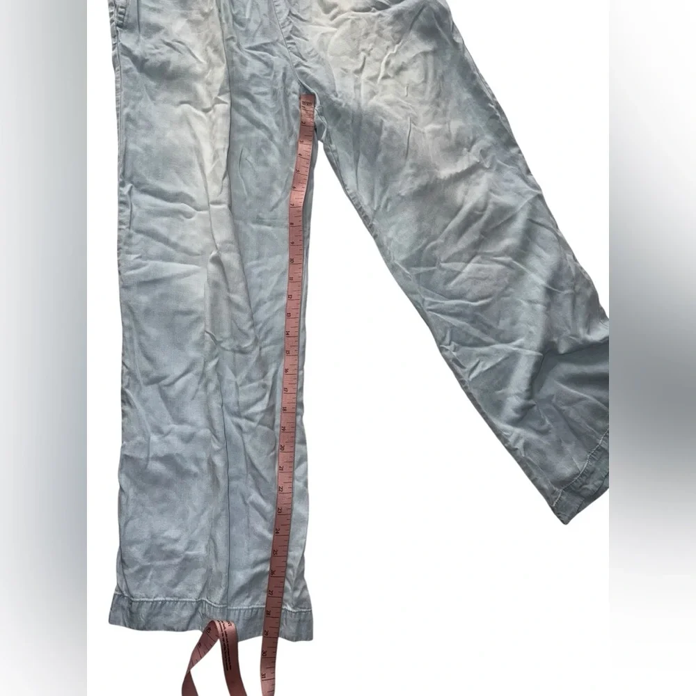 Cloth & Stone Light Blue Elastic Waist Pants Jeans Size Large - Picture 6 of 8